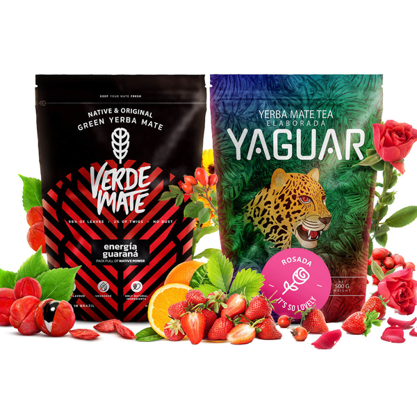 Σετ Yerba Mate: Verde Mate + Yaguar