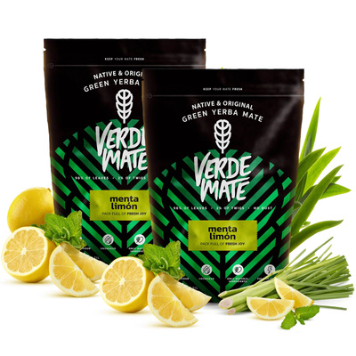 Yerba Verde Mate Green Menta Limon 1000g 1kg