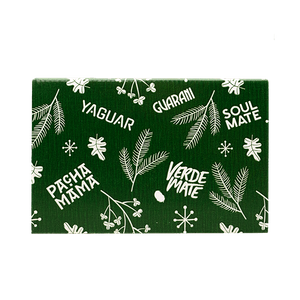 Yerba Mate Χριστουγεννιάτικο κουτί δώρου - πράσινο 