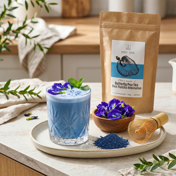 Mary Rose – Blue Matcha Alternative – Butterfly Pea Tea (σε σκόνη) 100 γρ