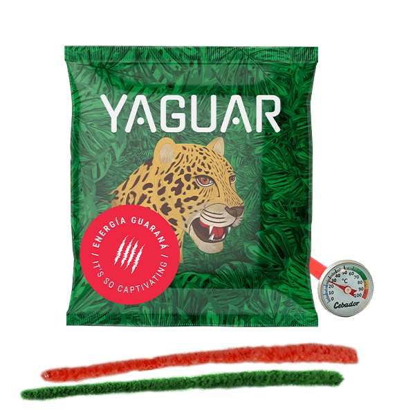 Τσάι Yerba Mate 50g + θερμόμετρο + σετ καθαριστικών