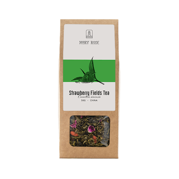 Mary Rose - Πράσινο τσάι Strawberry Fields - 50g