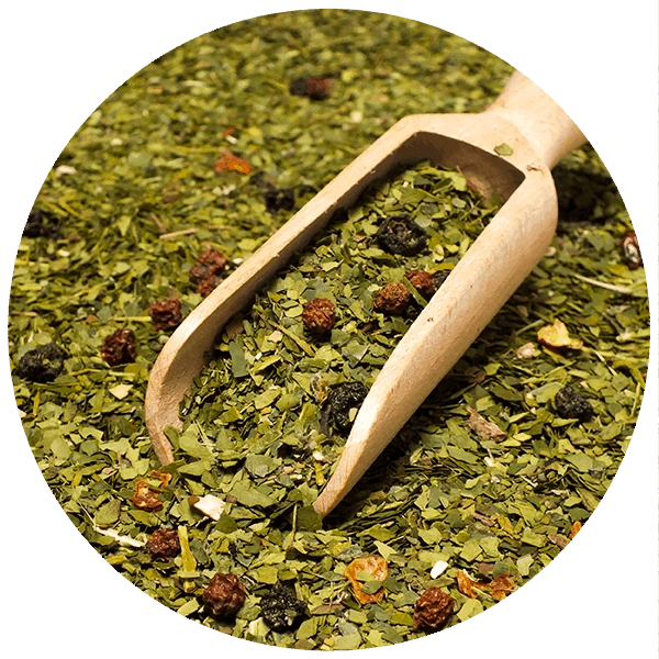 Yerba Mate Frutos del Bosque packaging