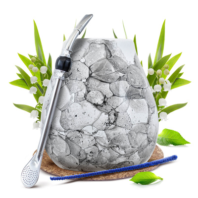 Σετ εκκίνησης Yerba Mate Calabash + Bombilla