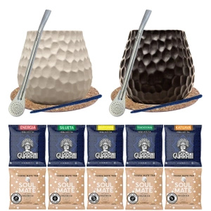 Σετ για ζευγάρια Yerba Mate Matero Bombilla 10x50g