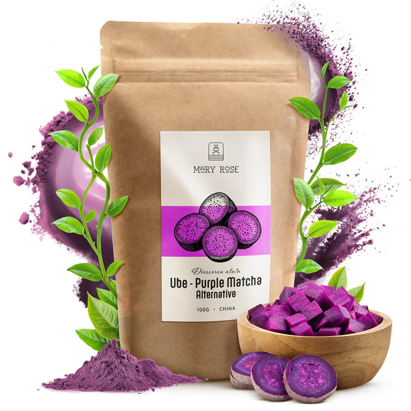 Mary Rose – Purple Matcha Alternative – Ube (σε σκόνη) 100 γρ
