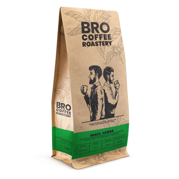 Bro Coffee Roastery – Καφές ολόκληρος Brazil Samba Premium 1 κιλό