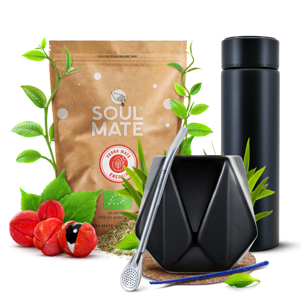 Σετ Yerba Soul Mate Energia Thermos 0,5kg 500g