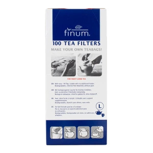 Χάρτινα φίλτρα τσαγιού - μέγεθος L (100 τεμάχια)