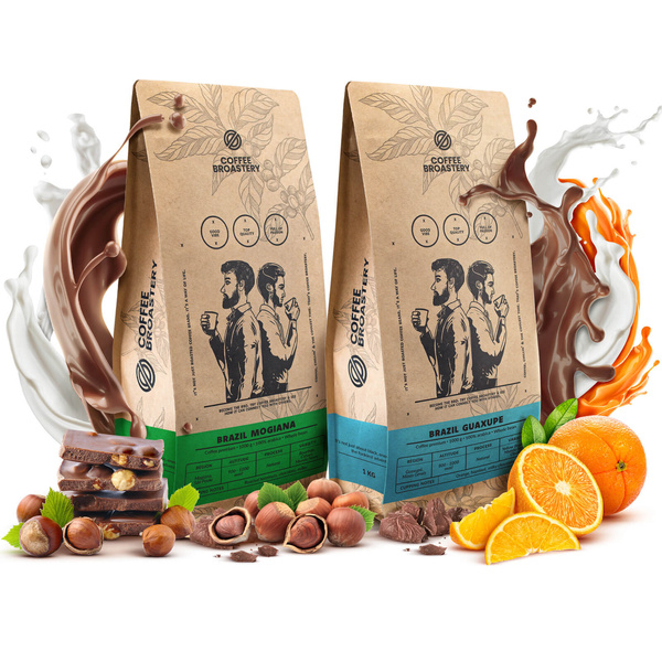 Σετ καφέ Bro Bro Coffee Roastery Brazil Guaxupe + Brazil Samba 2x1kg (2kg)