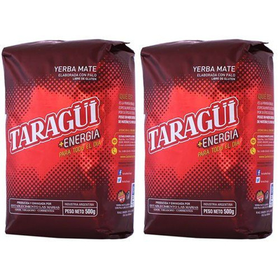 Σετ Yerba Mate 2x TARAGUI Energia 500g 0,5kg