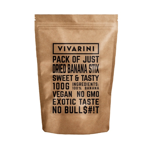 Vivarini - Αποξηραμένη μπανάνα 100g