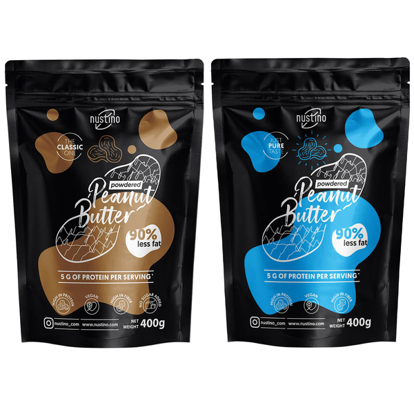 Nustino - Φυστικοβούτυρο σε σκόνη 2x400g