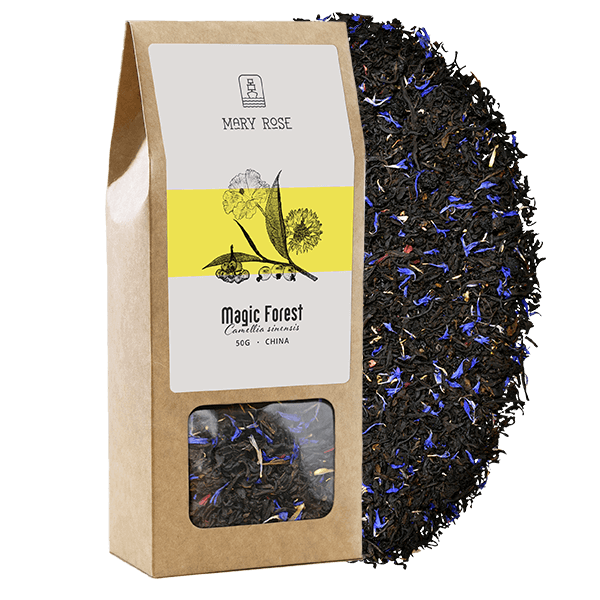 Mary Rose - Μαύρο τσάι Magic Forest - 50 g