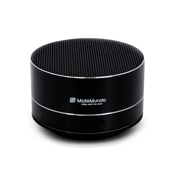 Ηχείο με το λογότυπο MateMundo