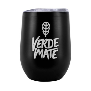 TermoLid – θερμοδοχείο για yerba mate με καπάκι – Verde Mate (μαύρο) – 350 ml