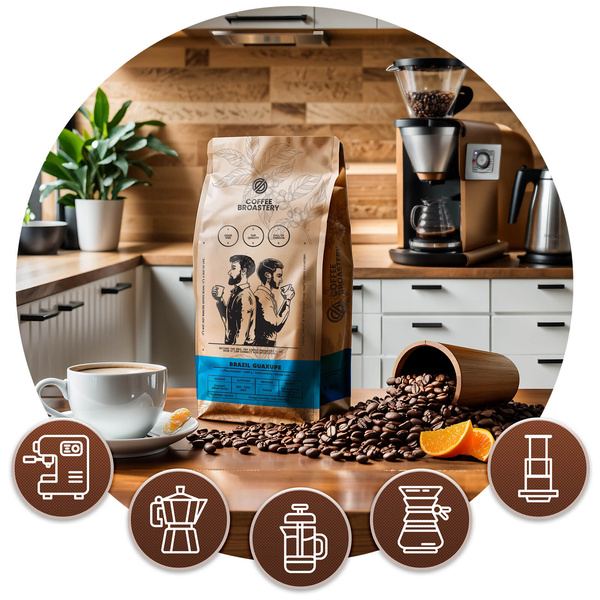 Bro Coffee Roastery - Καφές ολόκληρος Brazil Guaxupe Premium 1 κιλό