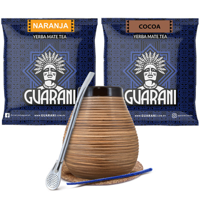 Yerba mate σετ Bombilla Calabash