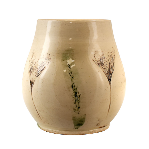 Κεραμική κούπα μάτε Flora Brown 300 ml – Σειρά Crater