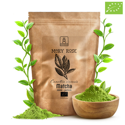 Mary Rose – Ιαπωνικό πράσινο τσάι Matcha (BIO) 200 g