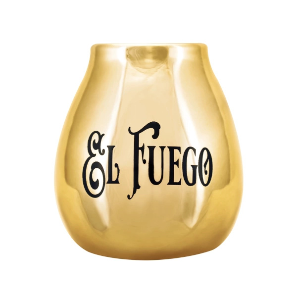 Σετ Yerba mate El Fuego κεραμικό calabash bombilla