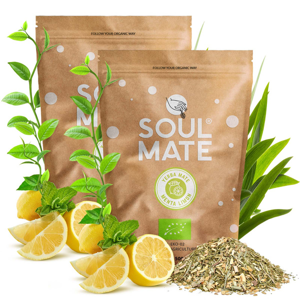 2x Soul Mate Organica Menta Limon 500γρ (1κιλά)