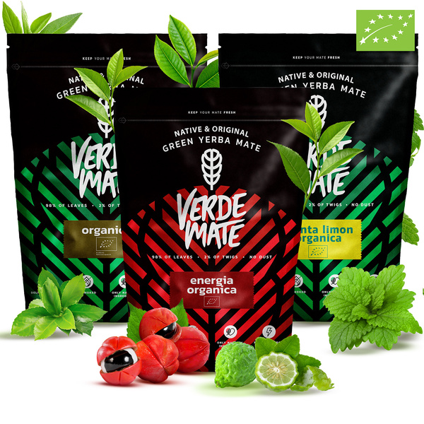 Σετ Yerba Mate Verde Mate BIO 3x400γρ