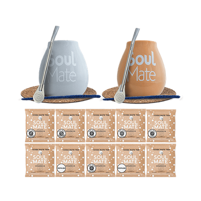 Yerba Mate Starter Kit για ζευγάρια 10x50g EXTRA