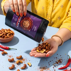 Nustino Crunch – καβουρδισμένα κάσιους – Hot & Bold Chilli 100 γρ.