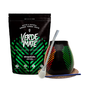 Σετ εκκίνησης Bombilla Mate Cup + τσάι mate Verde