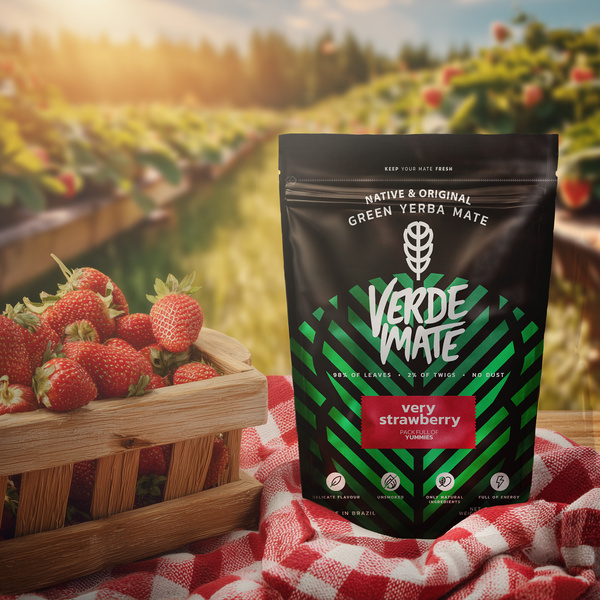 Verde Mate Green Very Strawberry 0,5 κιλά