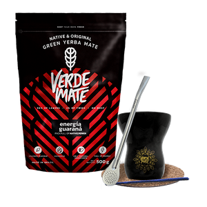 Σετ εκκίνησης Bombilla Mate Cup + τσάι mate Verde