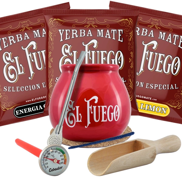 Σετ Yerba Mate 3x50g Calabash Bombilla