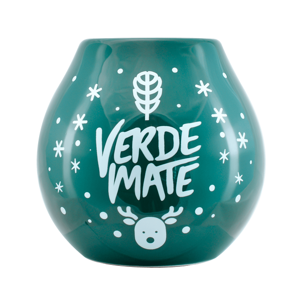Κεραμικό Καλαμπάς με λογότυπο Verde Mate - Winter Time 350ml