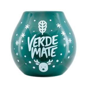 Κεραμικό Καλαμπάς με λογότυπο Verde Mate - Winter Time 350ml