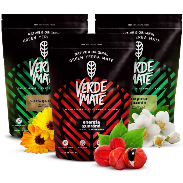 Σετ Yerba mate Verde Mate Green Energia 3x500 1.5kg