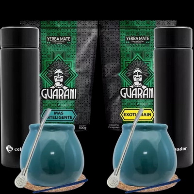 Σετ Yerba Mate για δύο + Θερμός