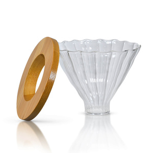 Σετ παρασκευής καφέ – Γυάλινο dripper και κανάτα