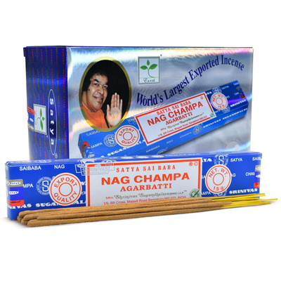 Στικς θυμιάματος Satya Nag Champa Agarbatti