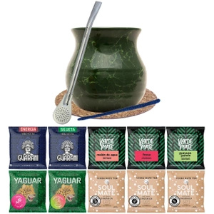 Σετ εκκίνησης Yerba Verde Mate Green 10x50g