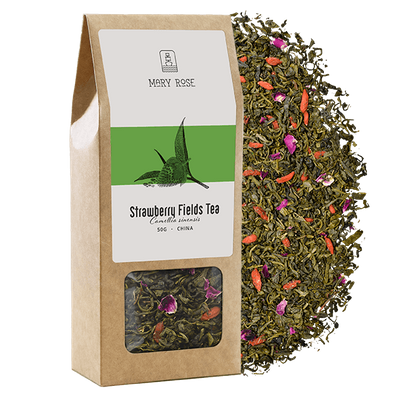 Mary Rose - Πράσινο τσάι Strawberry Fields - 50g