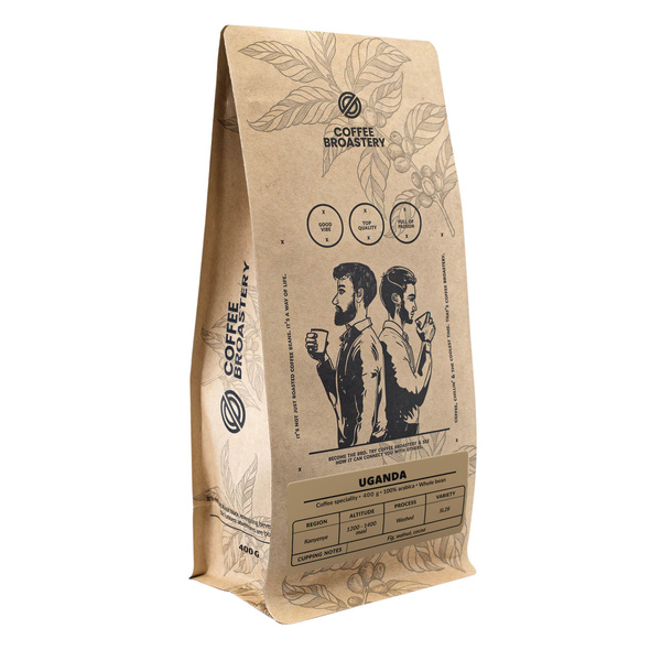 Coffee Broastery - Καφές ολόκληρος Uganda Kanyenye Speciality 400 γρ