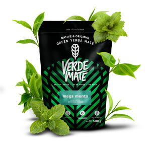 Σετ Yerba Mate Verde Mate 500γρ 0,5κιλά Καλαμπάς  + Bombilla