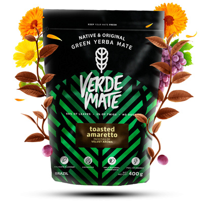 Verde Mate Green Amaretto - Tostada 0,4 κιλά