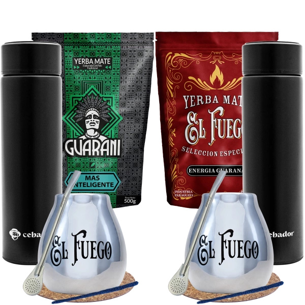 Σετ Yerba Mate για δύο άτομα 2x0.5kg Θερμός 