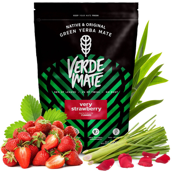 Verde Mate Green Very Strawberry 0,5 κιλά