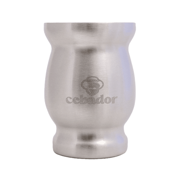 TermoMate Cebador – θερμική κούπα για yerba mate – 190 ml (ασημί)