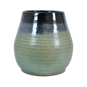 Κεραμική κούπα μάτε Niebla (μαύρο-πράσινο) 300 ml – Σειρά Crater