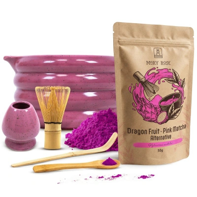 Σετ για την προετοιμασία Pink Matcha