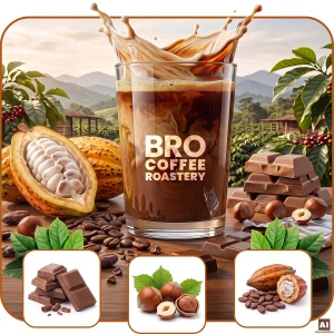 Bro Coffee Roastery – Καφές ολόκληρος Crema Rumba 1 κιλό